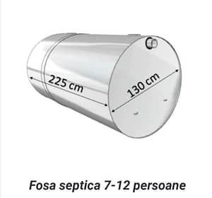 Fosă septică 3000 litri